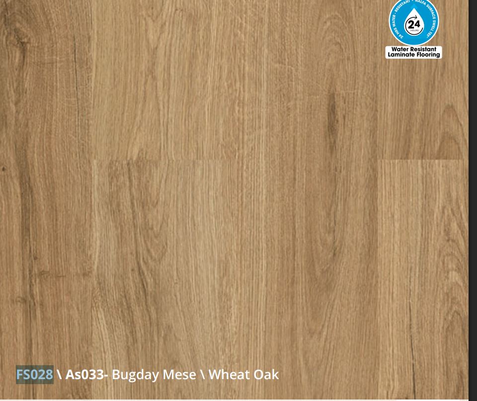 FS028-2 - باركيه تركي Floor Pan AC3 / 8mm  -