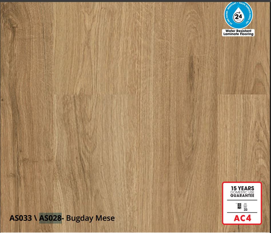 F-FS028 - باركيه تركي Floor Pan AC3 / 8mm  -